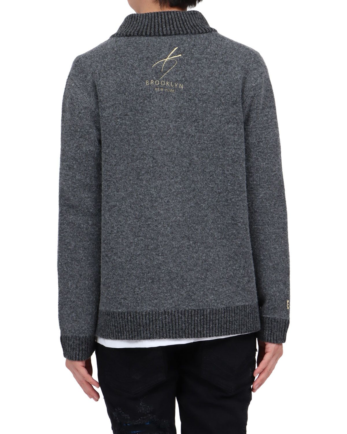 チャコール：174cm62kg(Lサイズ着用)