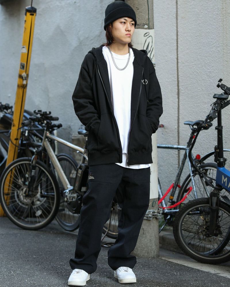 ブラック：168cm/55kg(Lサイズ着用)