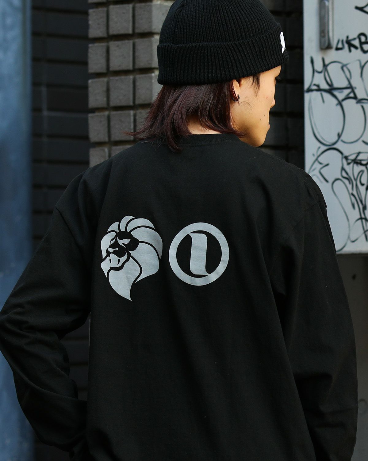 ブラック：168cm/55kg(Lサイズ着用)