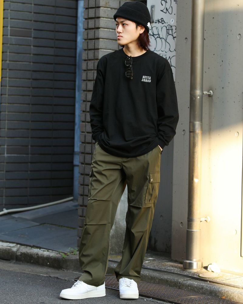 ブラック：168cm/55kg(Lサイズ着用)