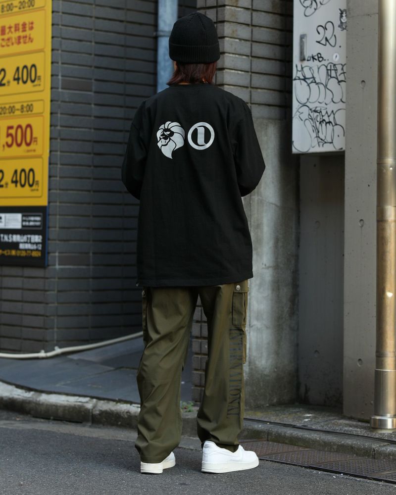 ブラック：168cm/55kg(Lサイズ着用)