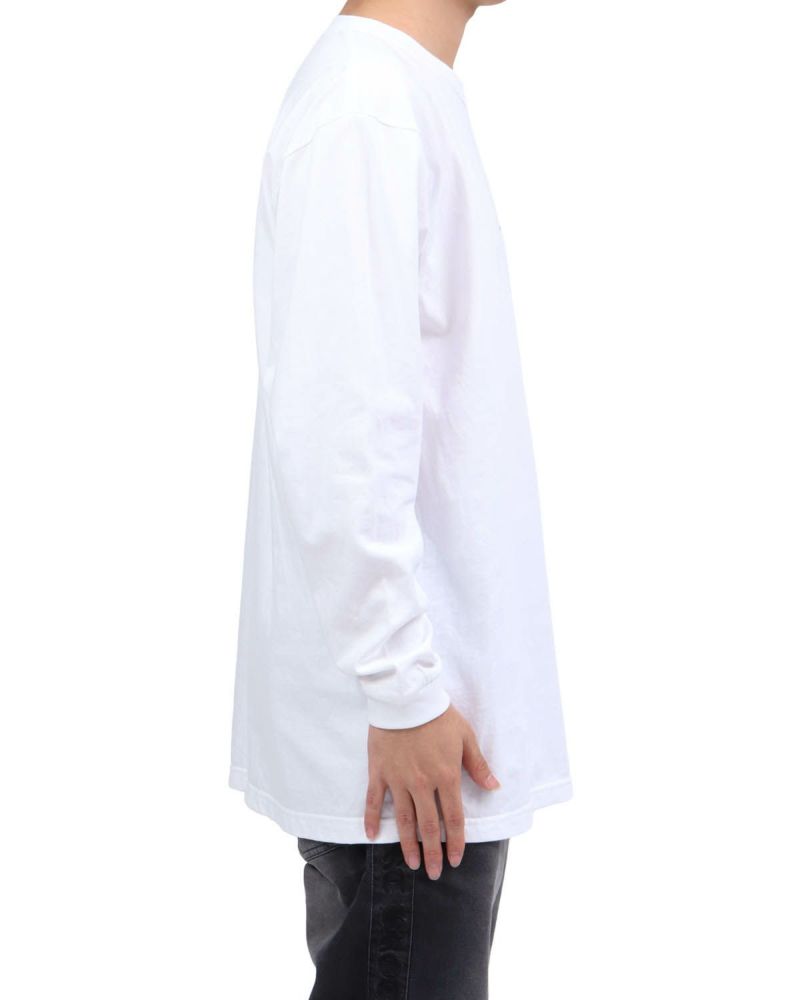 ホワイト：173cm63kg(Lサイズ着用)