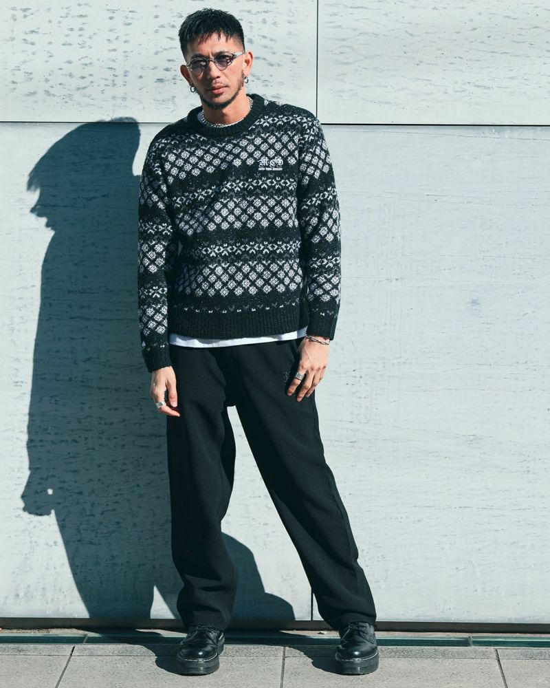 ブラック：183cm(Lサイズ着用)