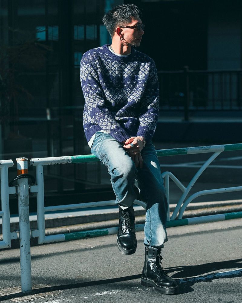 ブルー：183cm(Lサイズ着用)