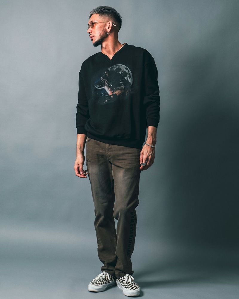 ブラック:183cm(Lサイズ着用)