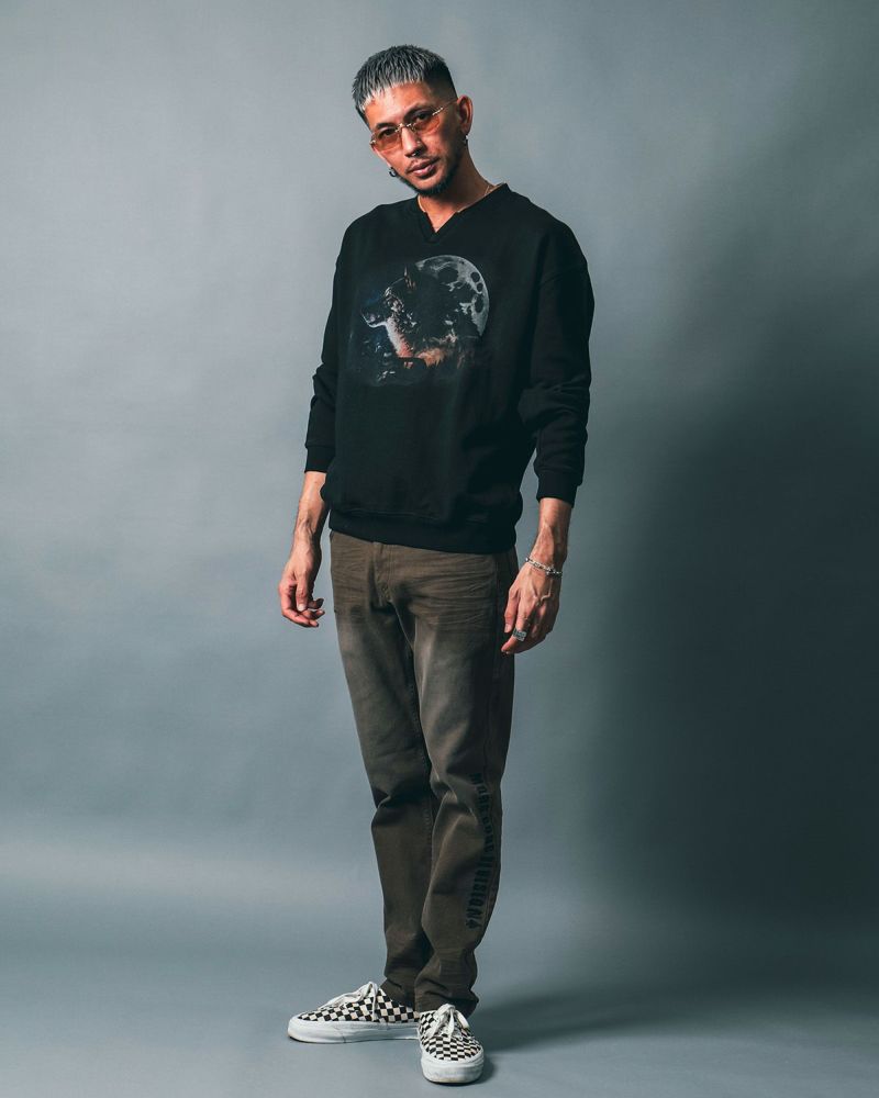 ブラック:183cm(Lサイズ着用)