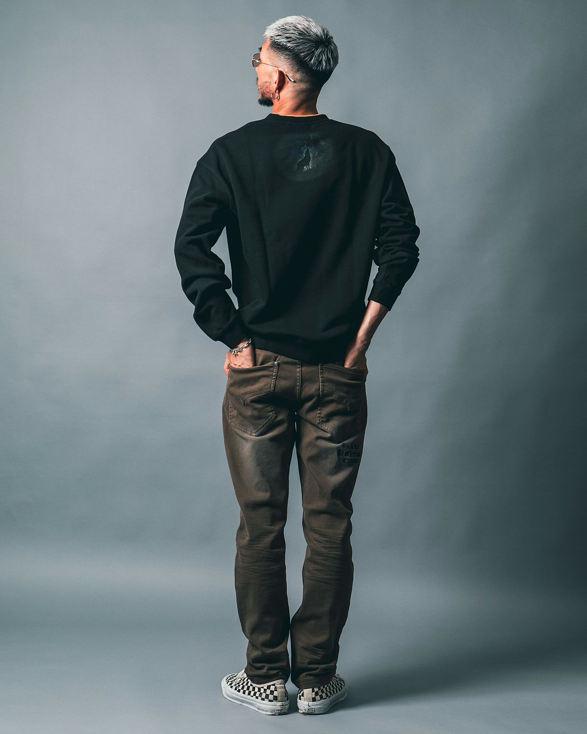 ブラック:183cm(Lサイズ着用)