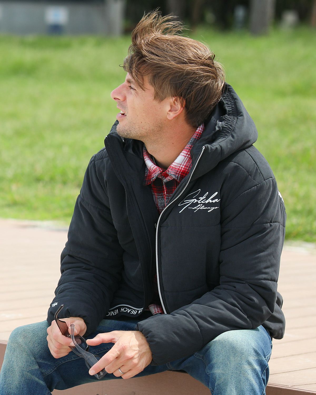 ブラック：183cm/70kg(Lサイズ着用)