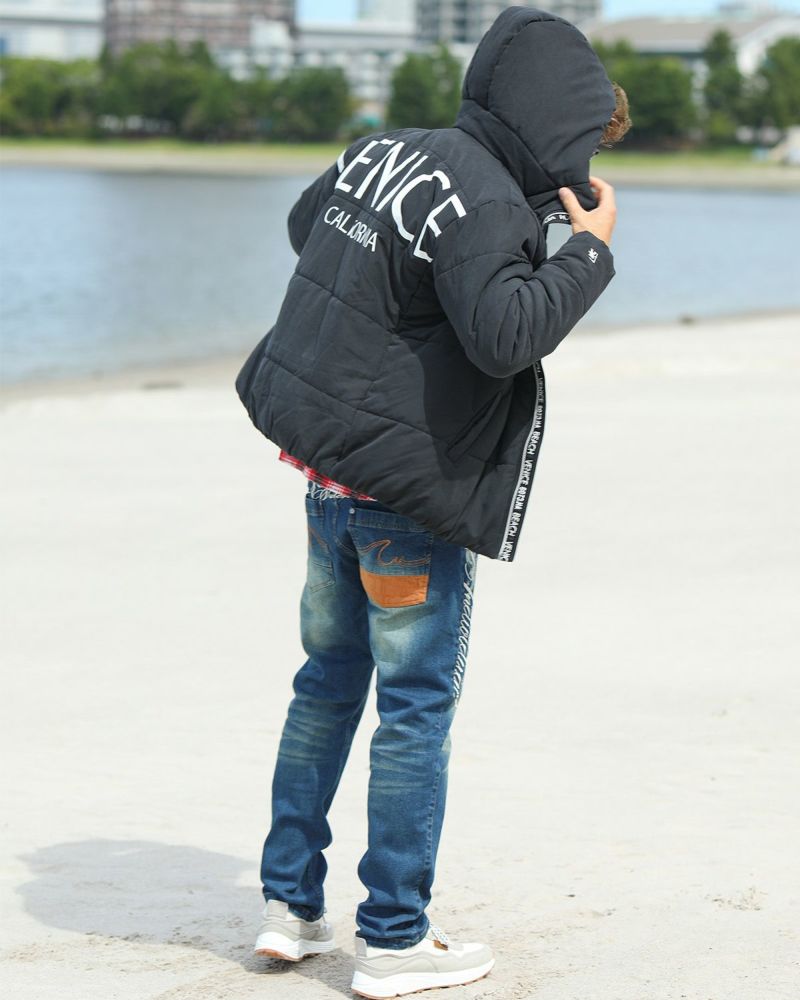 ブラック：183cm/70kg(Lサイズ着用)