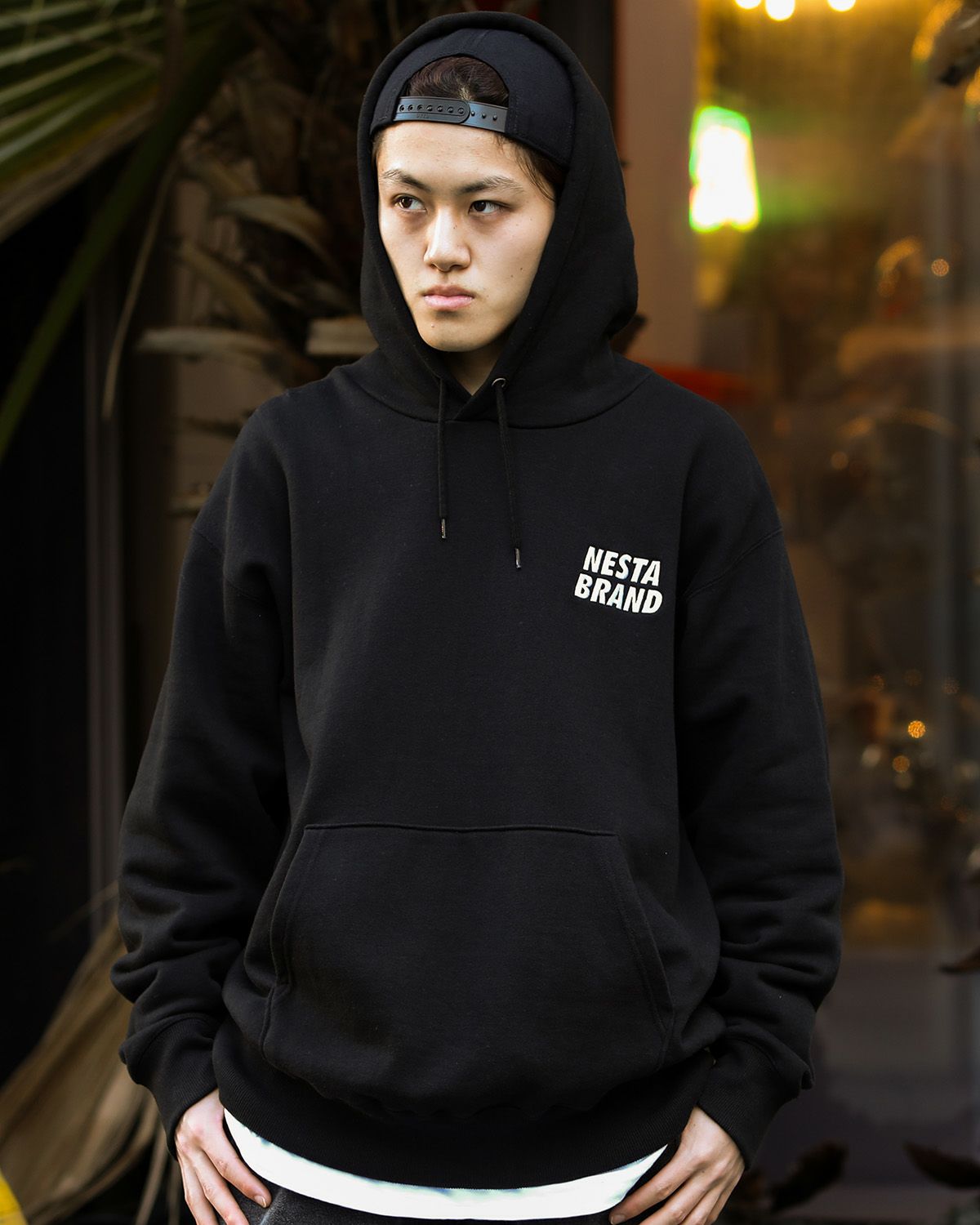 ブラック：168cm/55kg(Lサイズ着用)