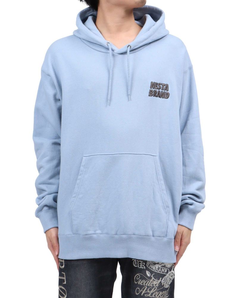 ライトブルー：173cm63kg(Lサイズ着用)