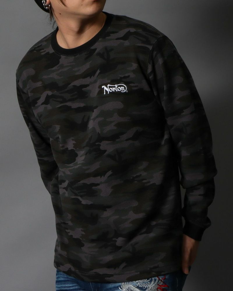 Norton] 迷彩柄 サーマル クルー ロンT | PEET ONLINE STORE