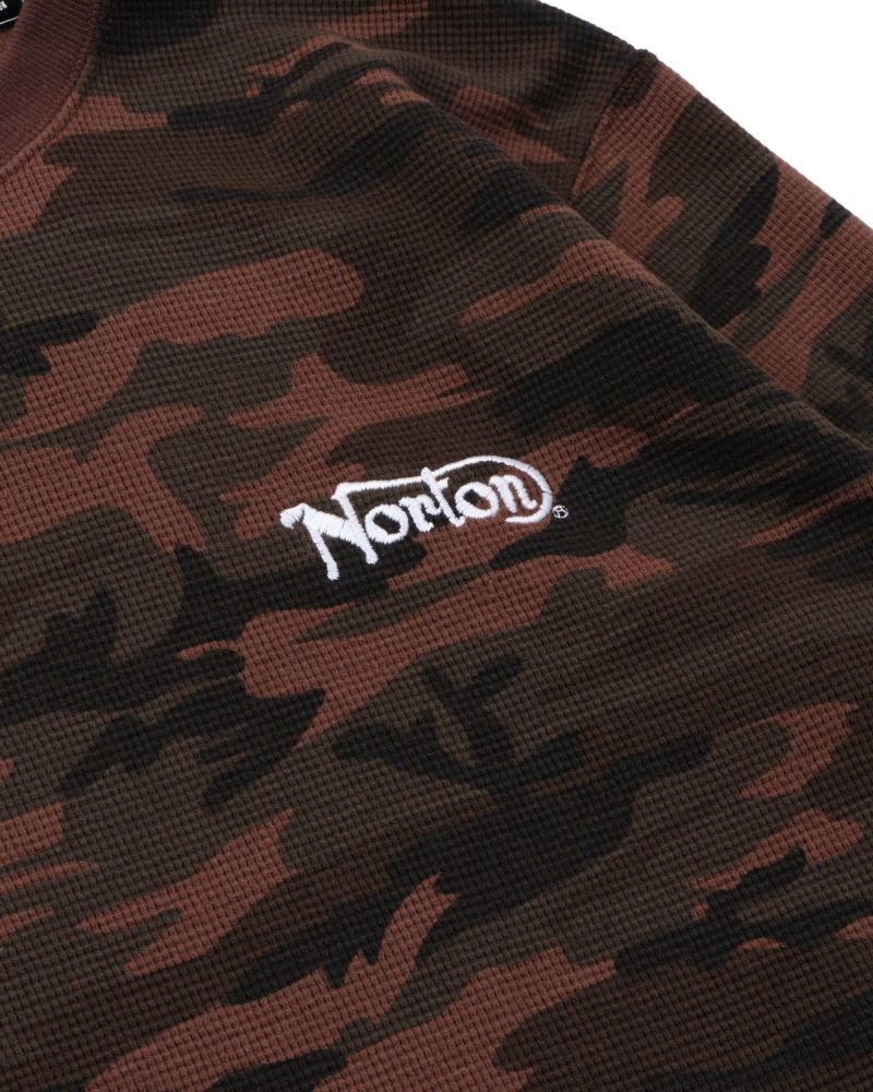 Norton] 迷彩柄 サーマル クルー ロンT | PEET ONLINE STORE