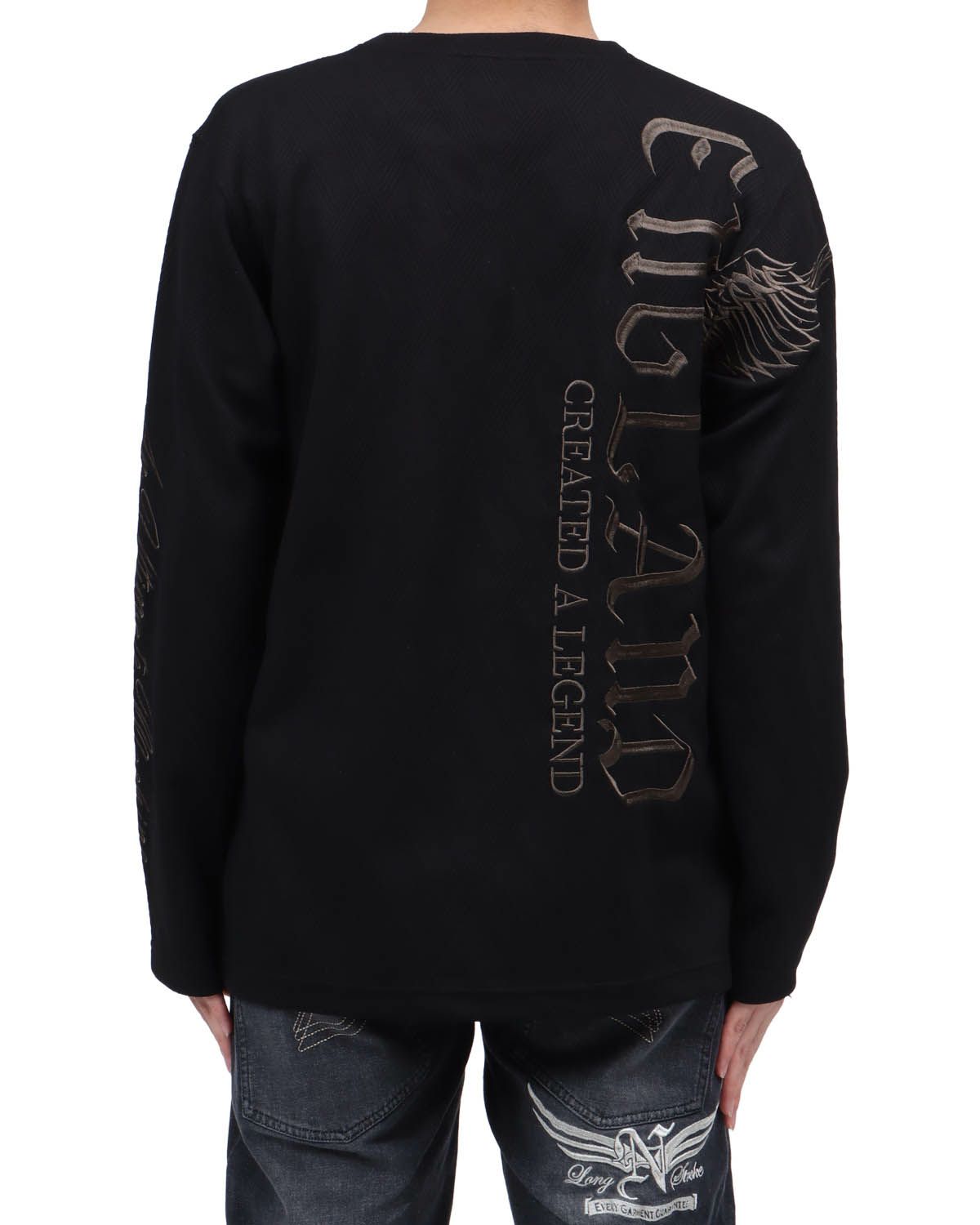 ブラック：173cm63kg(Lサイズ着用)