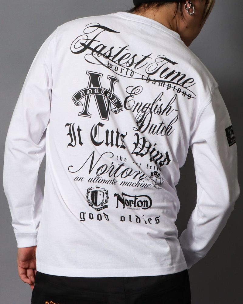 Norton] エンブレム クルーネック ロンT | PEET ONLINE STORE