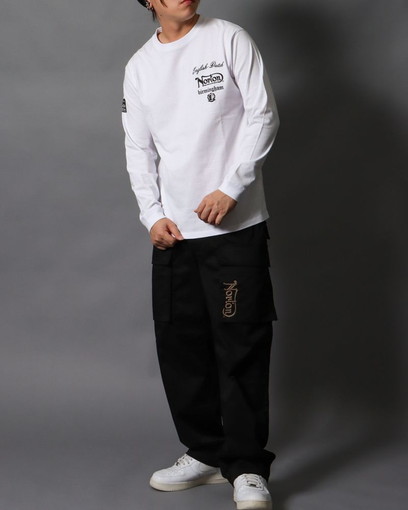 Norton] エンブレム クルーネック ロンT | PEET ONLINE STORE