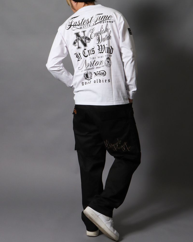 Norton] エンブレム クルーネック ロンT | PEET ONLINE STORE