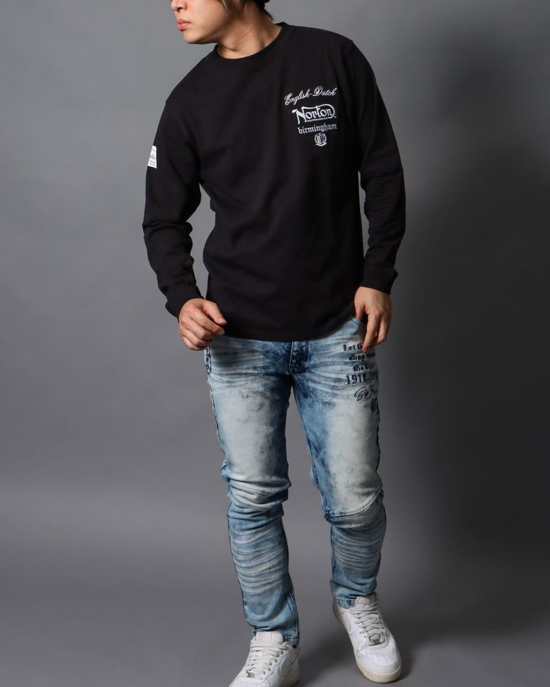 ブラック：178cm/75kg(Lサイズ着用)