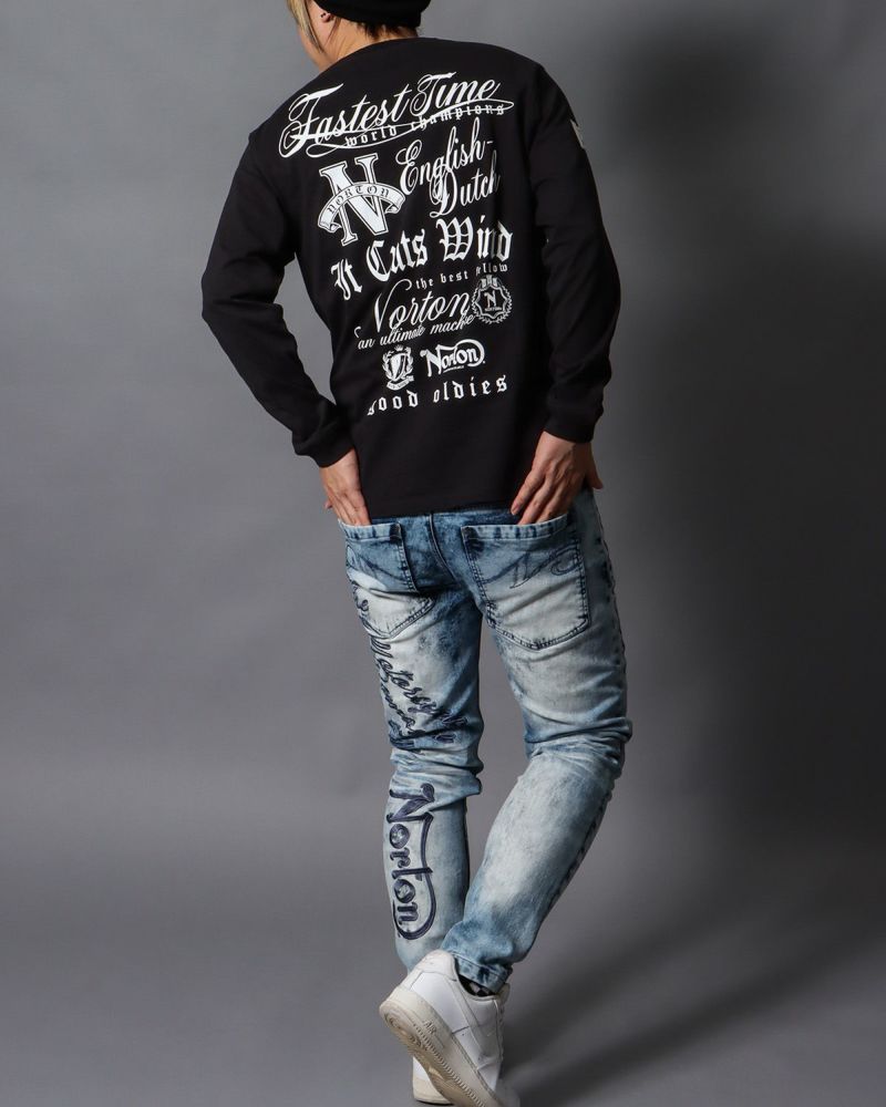 ブラック：178cm/75kg(Lサイズ着用)