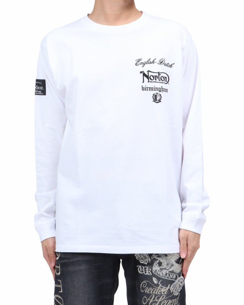 Norton] エンブレム クルーネック ロンT | PEET ONLINE STORE