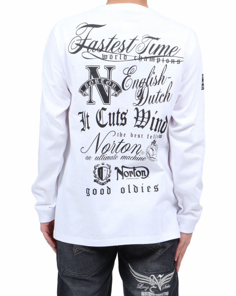 Norton] エンブレム クルーネック ロンT | PEET ONLINE STORE