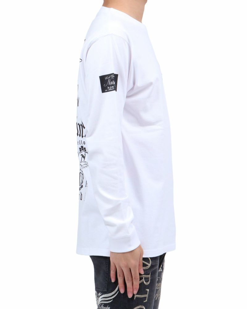 ホワイト：173cm63kg(Lサイズ着用)