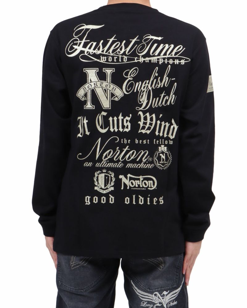 Norton] エンブレム クルーネック ロンT | PEET ONLINE STORE