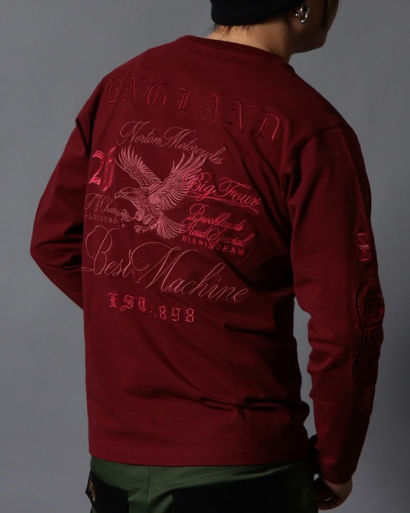 ワイン：178cm/75kg(Lサイズ着用)