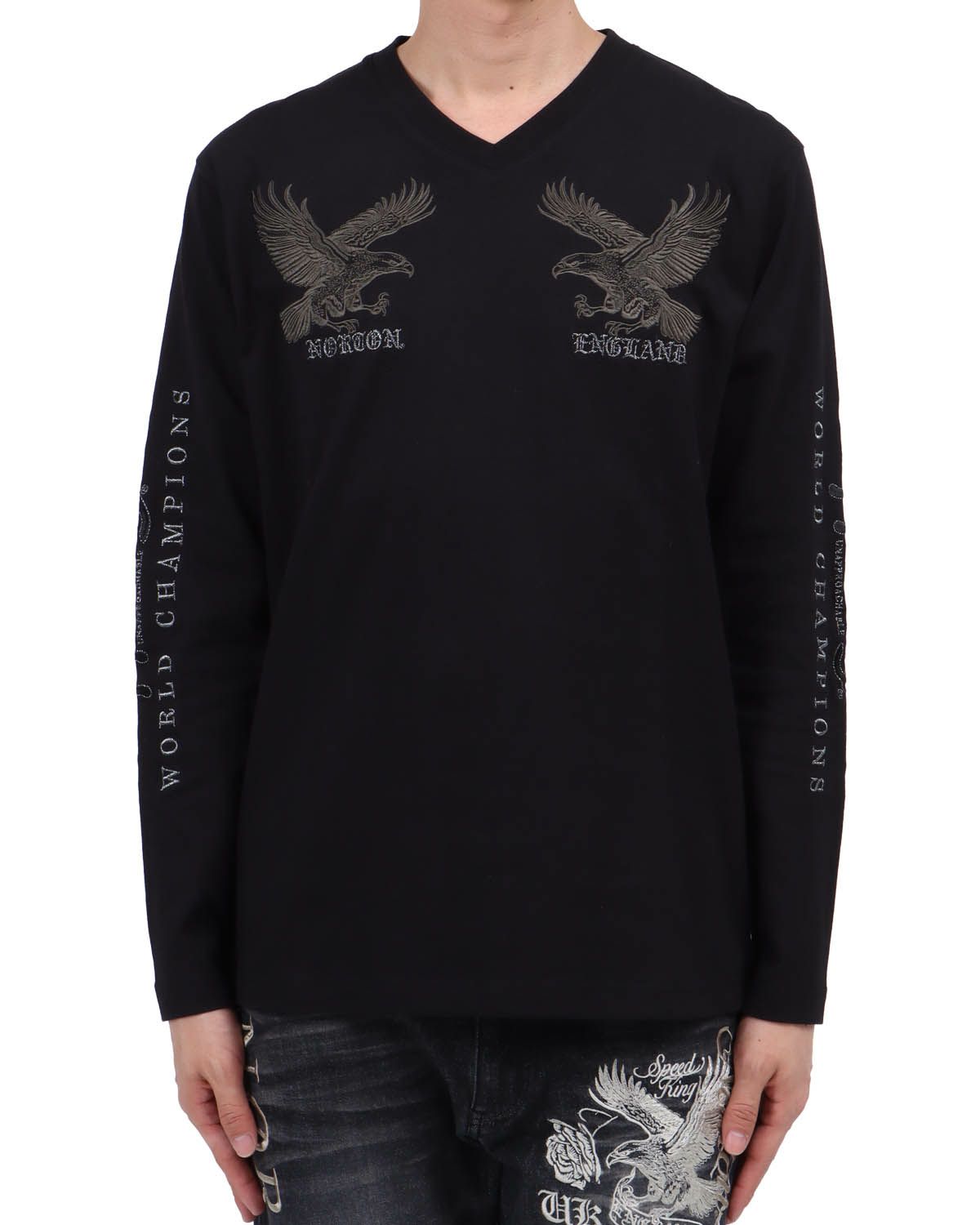 ブラック：174cm62kg(Lサイズ着用)