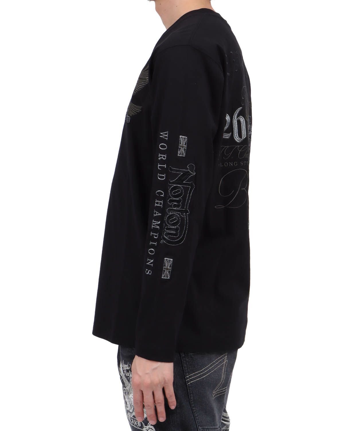 ブラック：174cm62kg(Lサイズ着用)