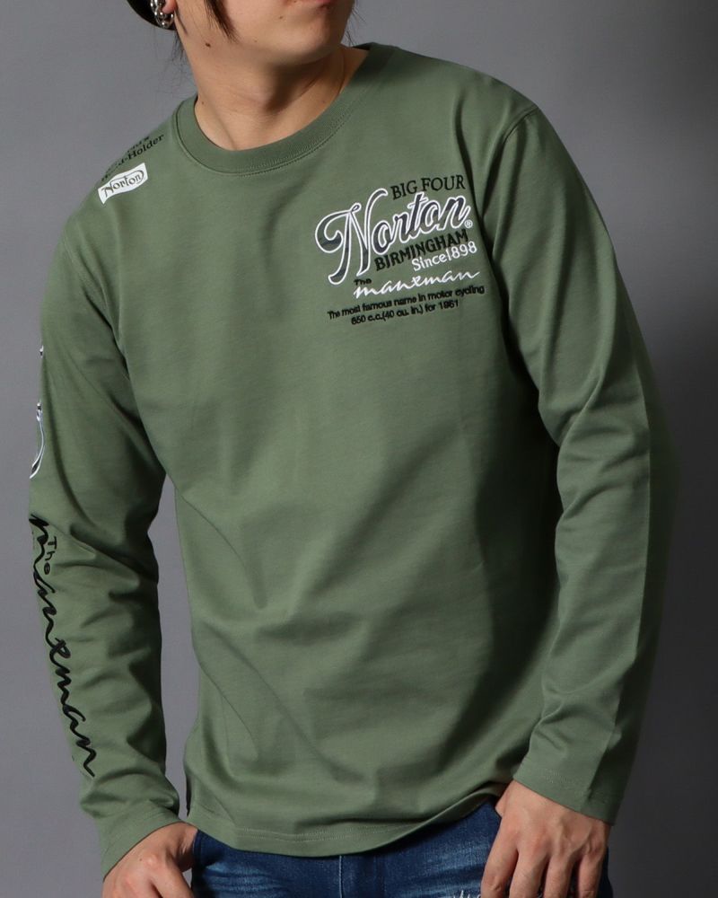 グリーングレー：178cm/75kg(Lサイズ着用)