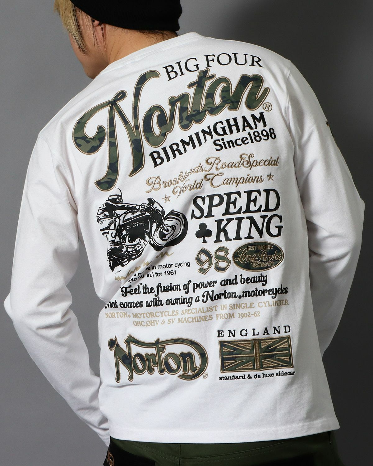 Norton] ユニオンジャック MAX ロンT | PEET ONLINE STORE