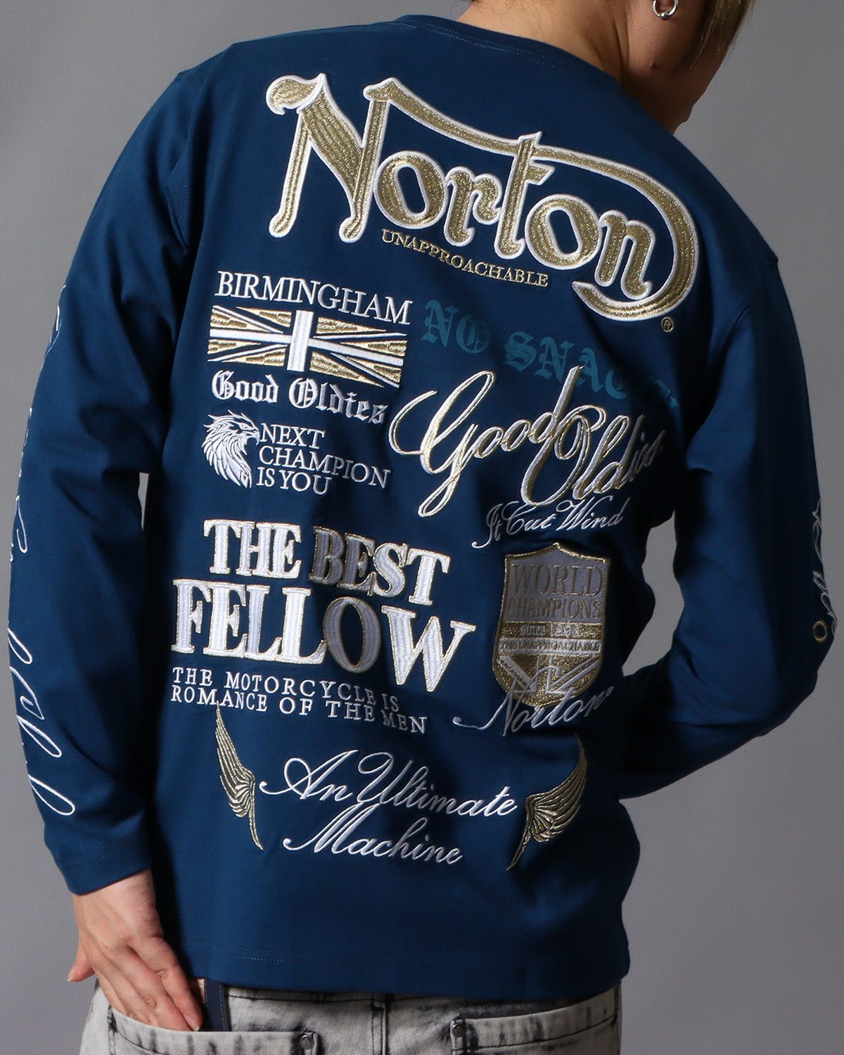 Norton] ゴールド刺繍 MAX ロンT | PEET ONLINE STORE