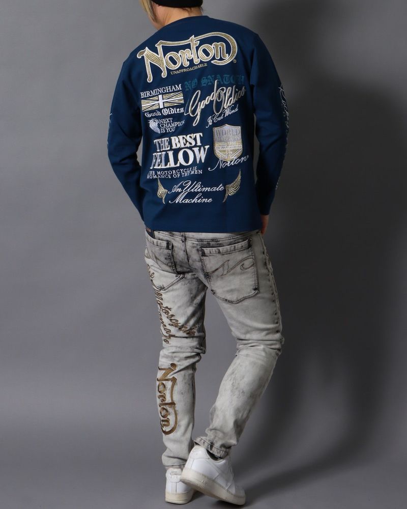 ブルー：178cm/75kg(Lサイズ着用)