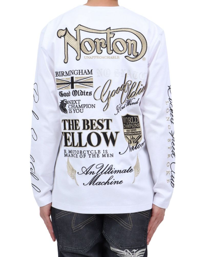 ホワイト：174cm62kg(Lサイズ着用)