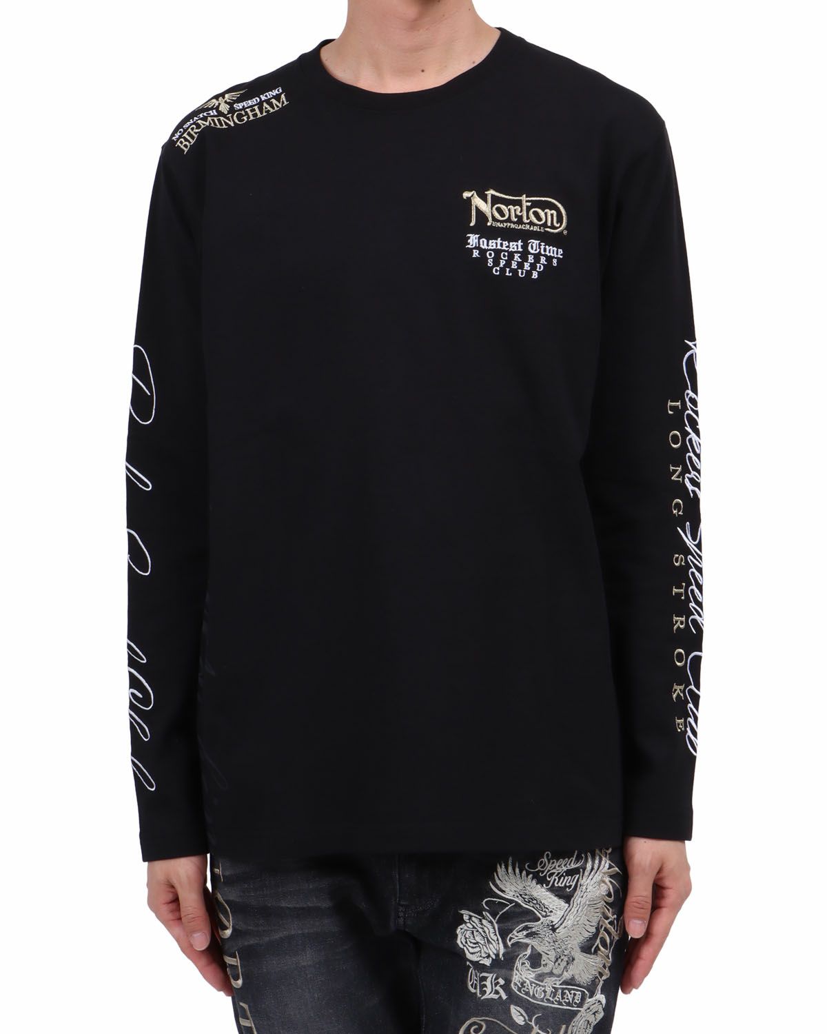 ブラック：174cm62kg(Lサイズ着用)