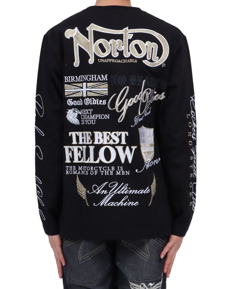 極美品 45R ナイロンのキルティングロングベスト ベルト ロゴ刺繍 黒 極美品 45R ナイロンのキルティングロングベスト ベルト ロゴ刺繍 黒