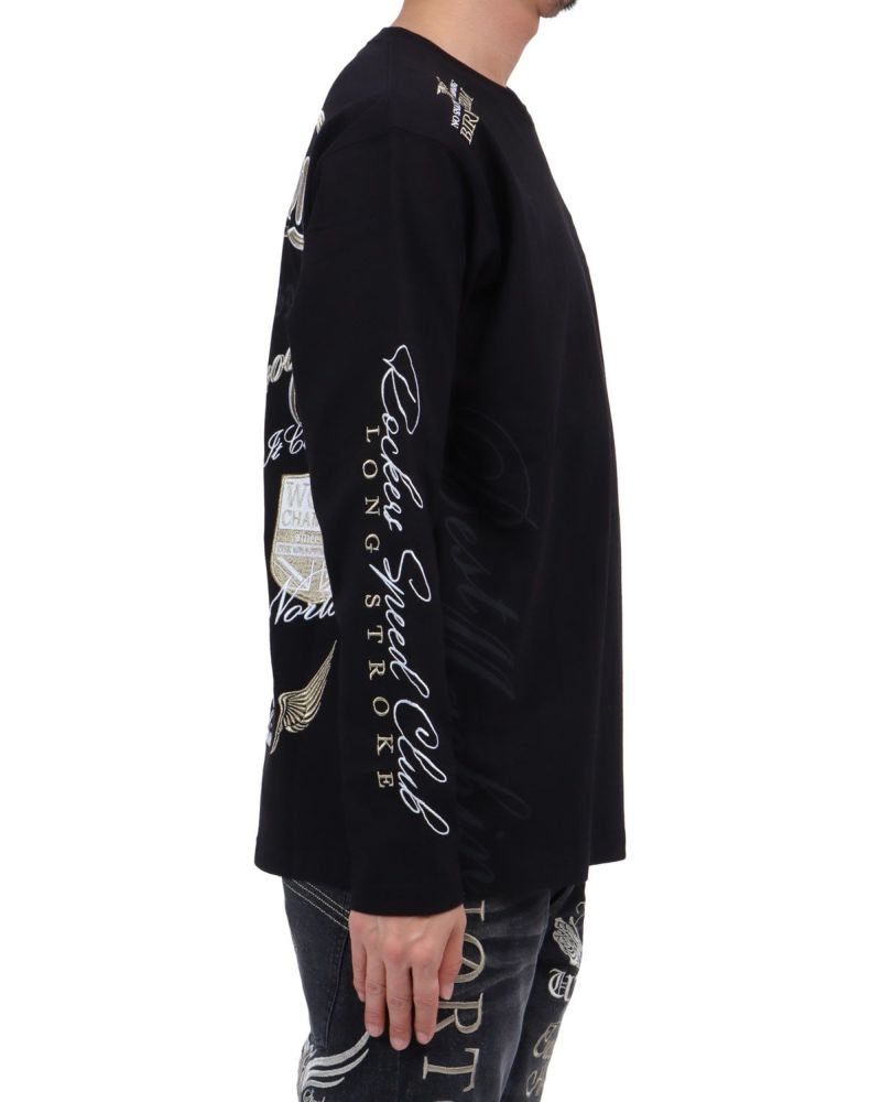 ブラック：174cm62kg(Lサイズ着用)