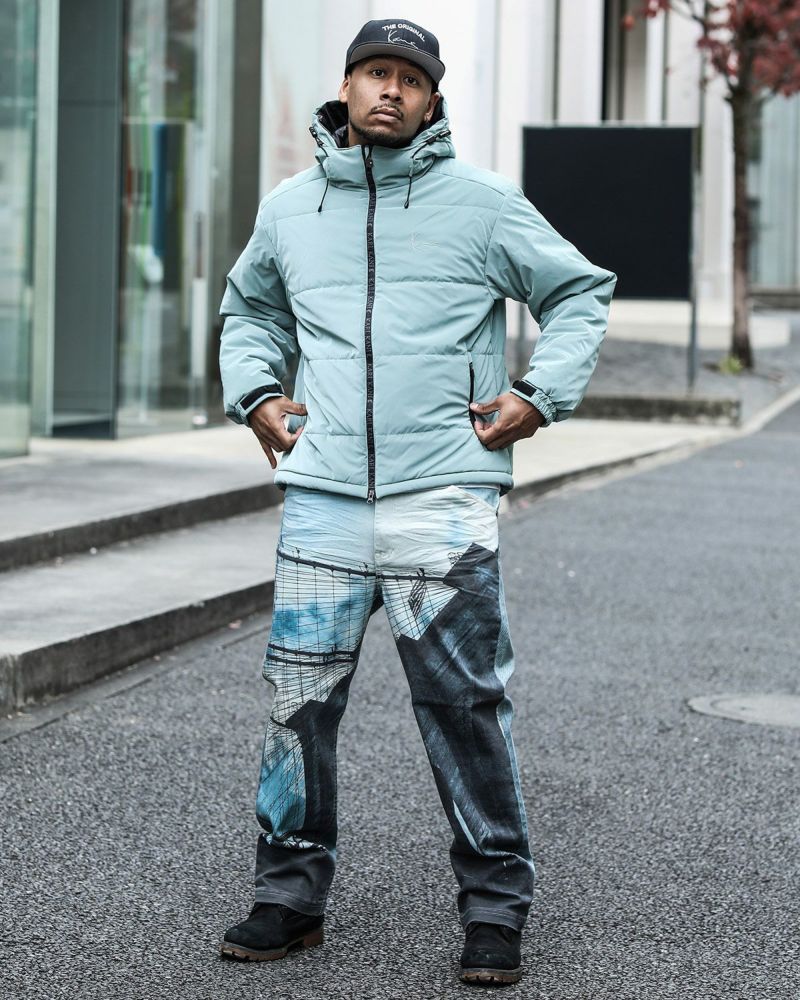 インディゴ：183cm(Lサイズ着用)インディゴ：183インディゴ：183cm(Lサイズ着用)cm(Lサイズ着用)