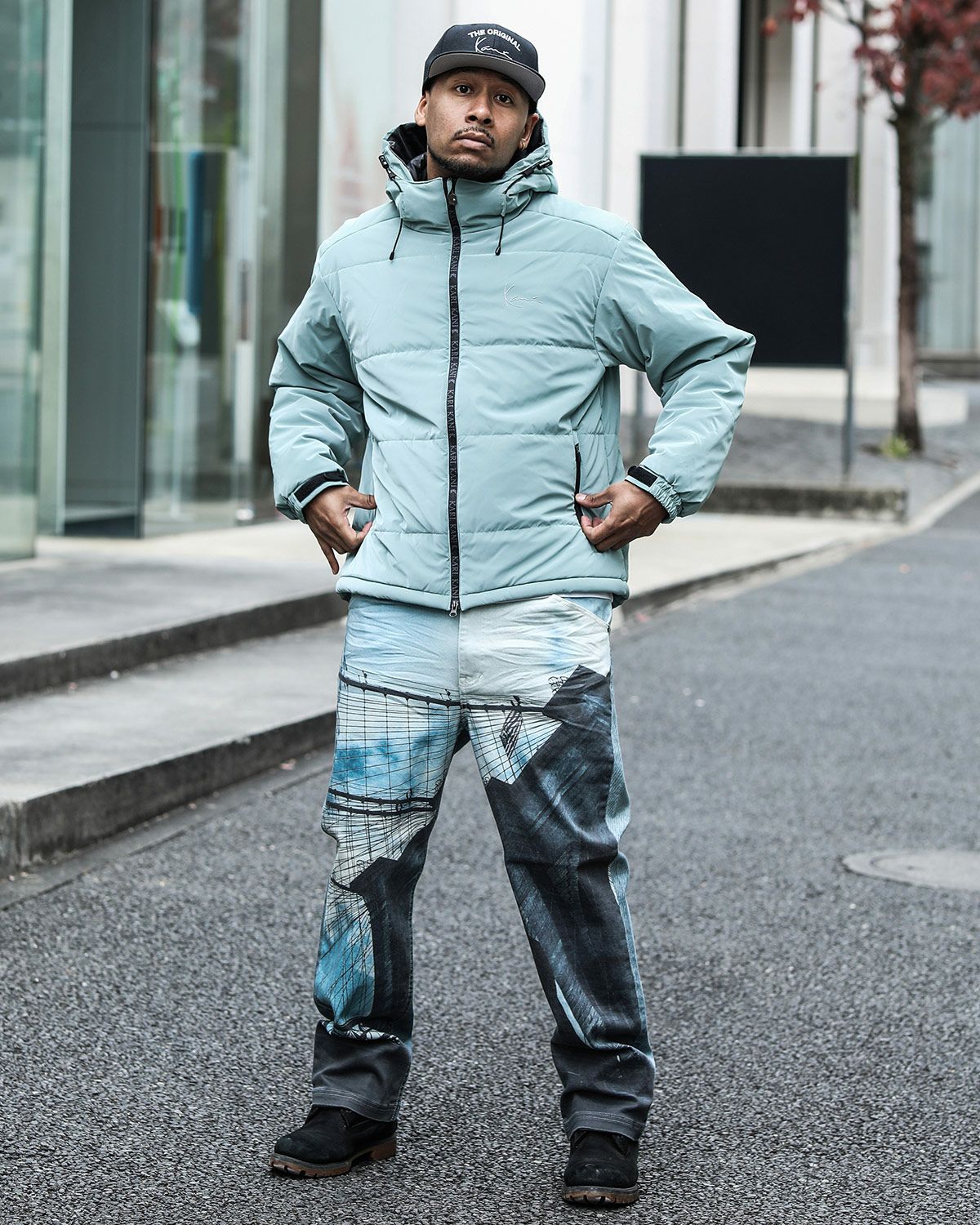 インディゴ：183cm(Lサイズ着用)インディゴ：183インディゴ：183cm(Lサイズ着用)cm(Lサイズ着用)