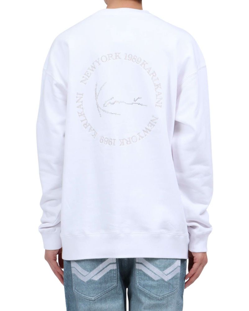 ホワイト：174cm62kg(Lサイズ着用)