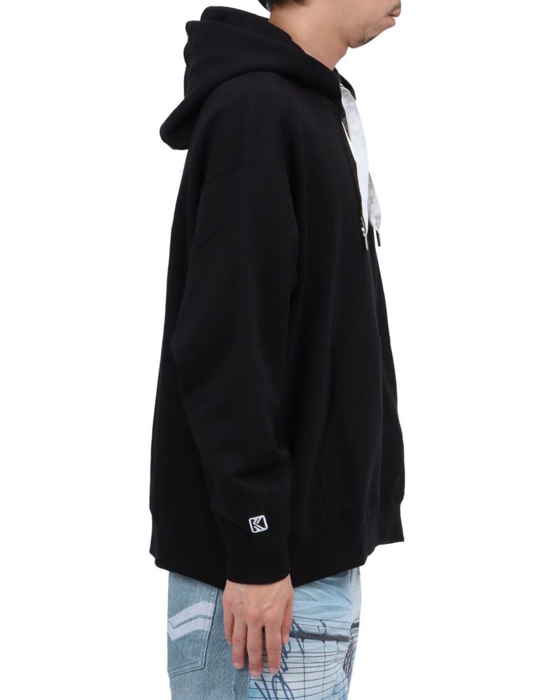 Karl Kani] ヘビーウェイト ボックスシルエット プルパーカー | PEET