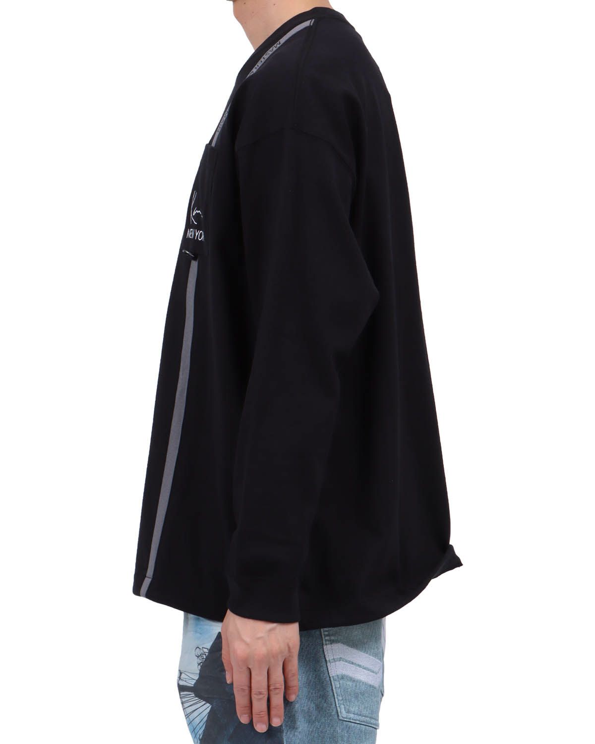 ブラック：174cm62kg(Lサイズ着用)