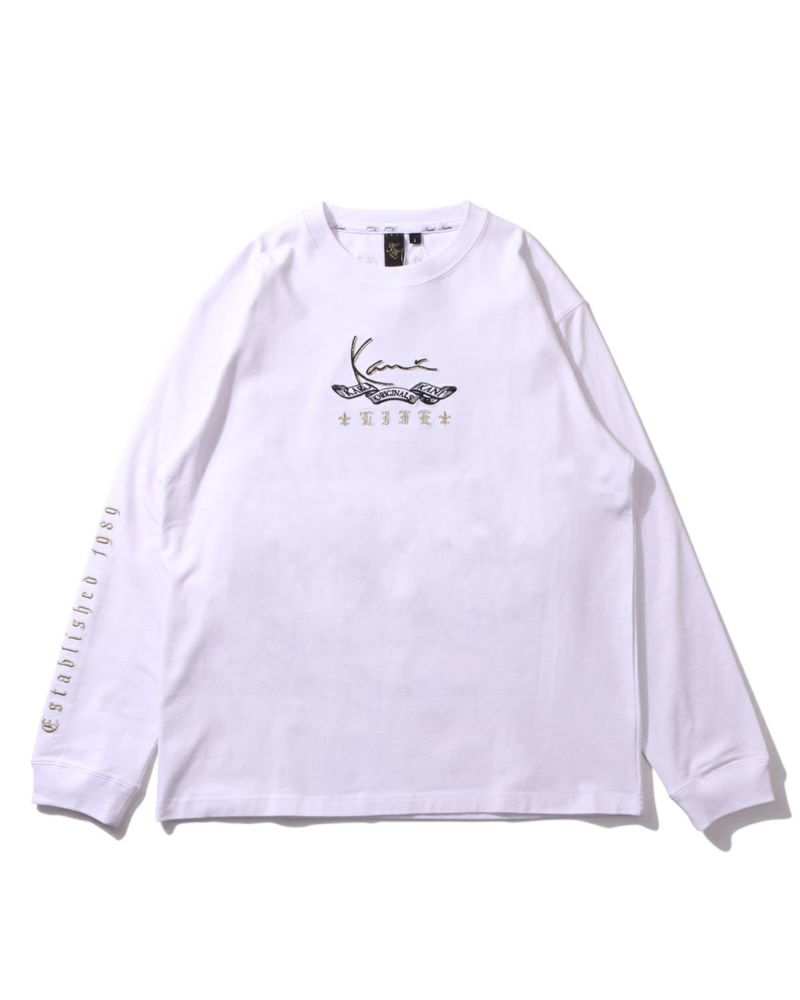 Karl Kani] ゴールドクロス エンブレム ロンT | PEET ONLINE STORE