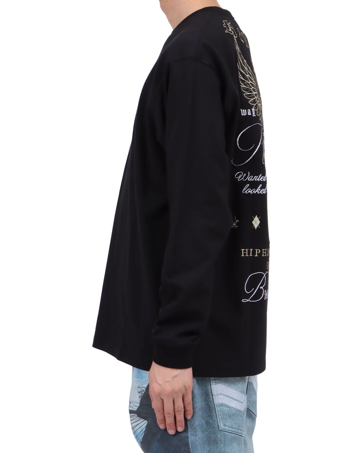 ブラック：174cm62kg(Lサイズ着用)