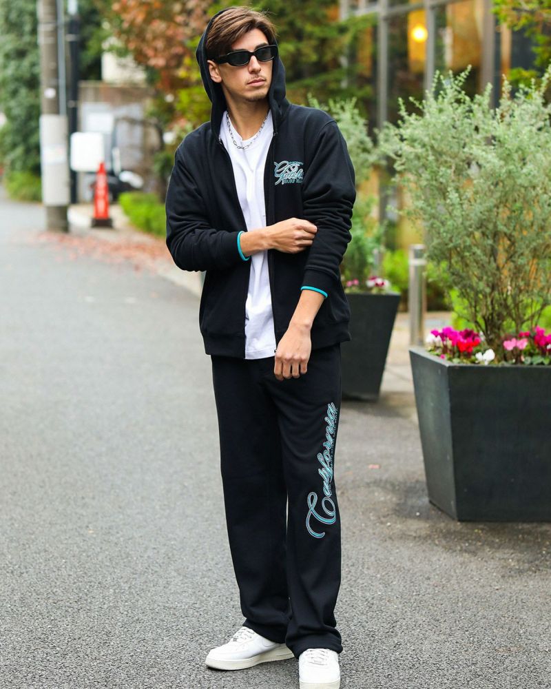 ブラック：180cm/70kg(Lサイズ着用)