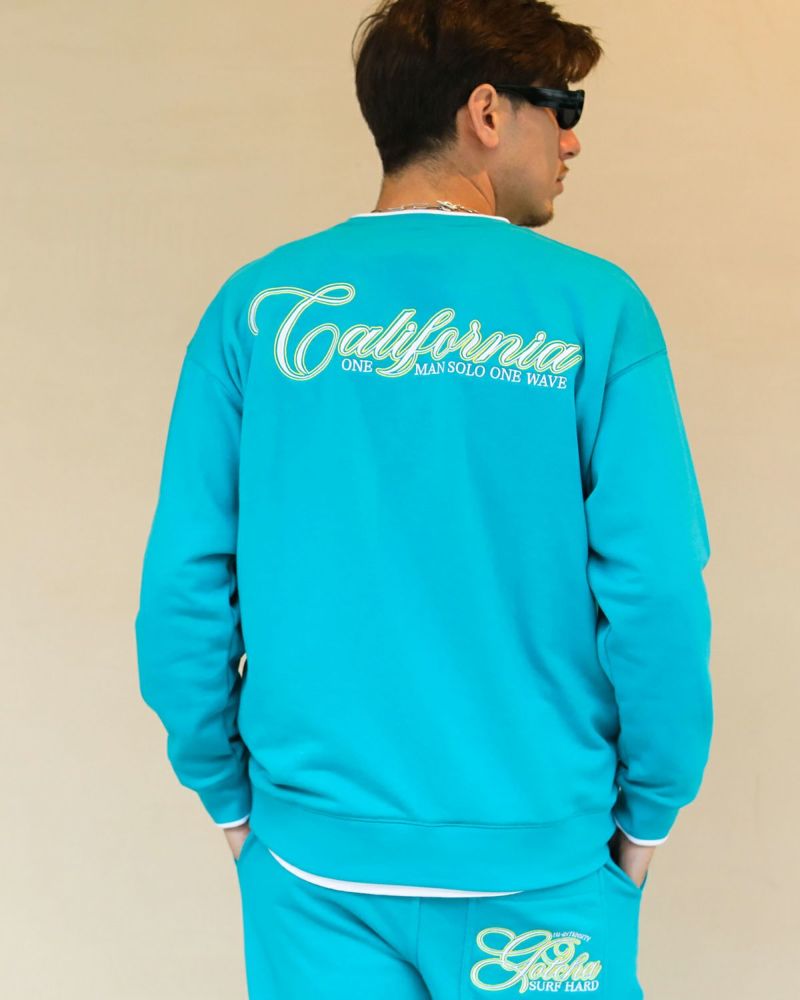 ターコイズ：180cm/70kg(Lサイズ着用)