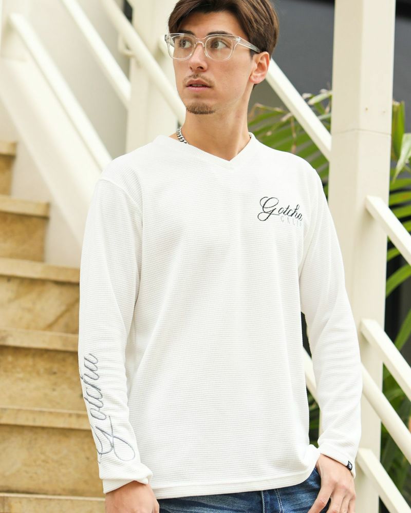 ホワイト：180cm/70kg(Lサイズ着用)