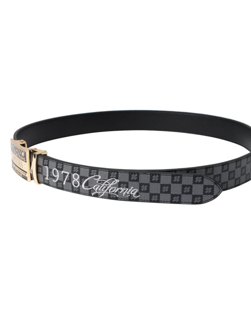 GOTCHA GOLF] シャイニー ゴールド バックル ホールレス ベルト | PEET