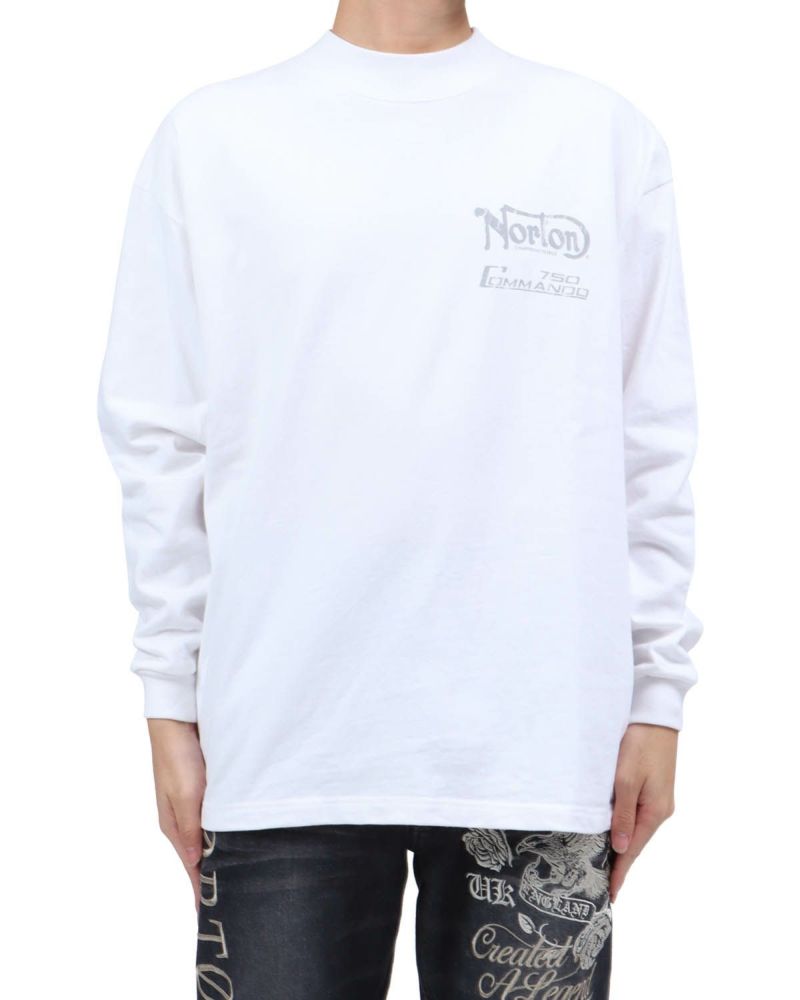 ホワイト：173cm63kg(Lサイズ着用)